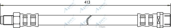 APEC BRAKING Тормозной шланг HOS3331